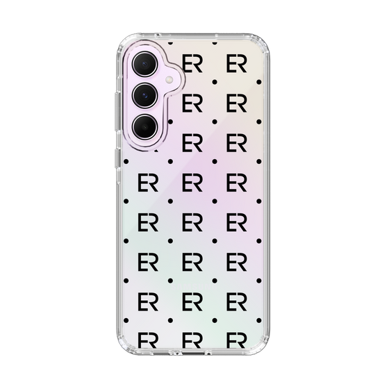 Slim Protection Case［ EVRIS - Monogram - Black ］