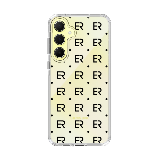 Slim Protection Case［ EVRIS - Monogram - Black ］