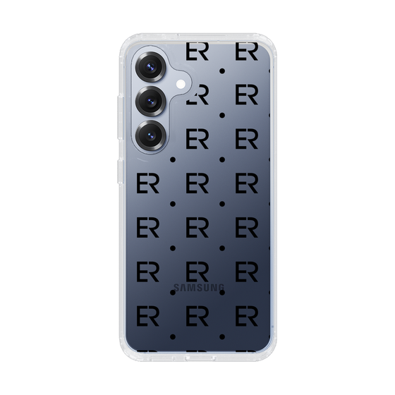 Slim Protection Case［ EVRIS - Monogram - Black ］