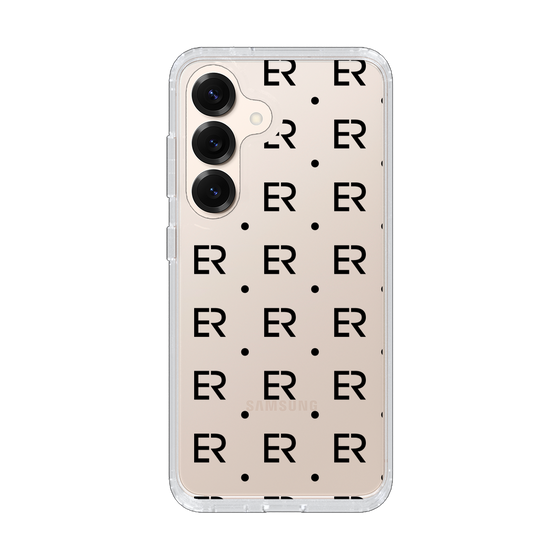 Slim Protection Case［ EVRIS - Monogram - Black ］