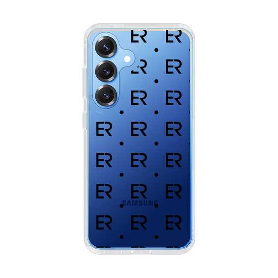 Slim Protection Case［ EVRIS - Monogram - Black ］