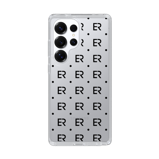 Slim Protection Case［ EVRIS - Monogram - Black ］
