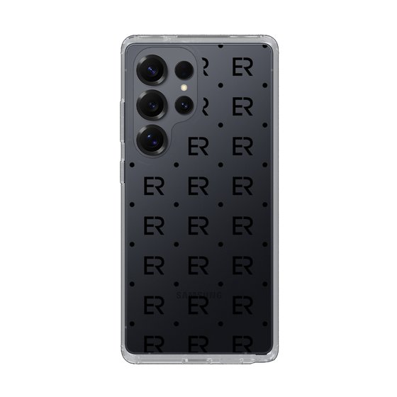 Slim Protection Case［ EVRIS - Monogram - Black ］