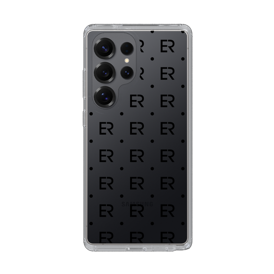 Slim Protection Case［ EVRIS - Monogram - Black ］