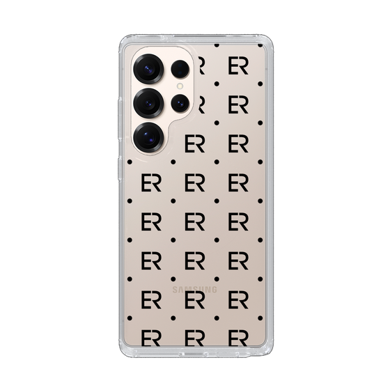 Slim Protection Case［ EVRIS - Monogram - Black ］