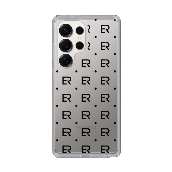 Slim Protection Case［ EVRIS - Monogram - Black ］