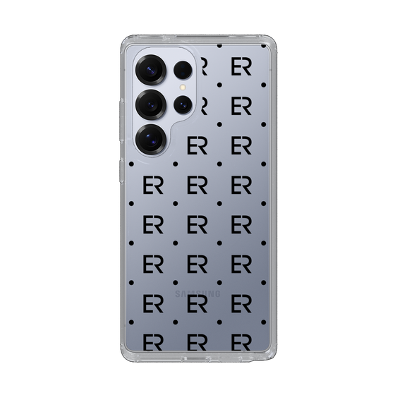 Slim Protection Case［ EVRIS - Monogram - Black ］