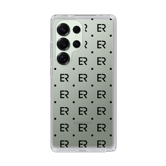Slim Protection Case［ EVRIS - Monogram - Black ］