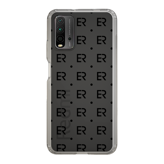 Slim Protection Case［ EVRIS - Monogram - Black ］