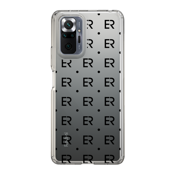 Slim Protection Case［ EVRIS - Monogram - Black ］