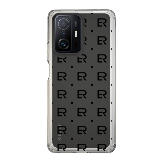 Slim Protection Case［ EVRIS - Monogram - Black ］