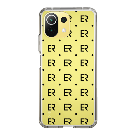 Slim Protection Case［ EVRIS - Monogram - Black ］