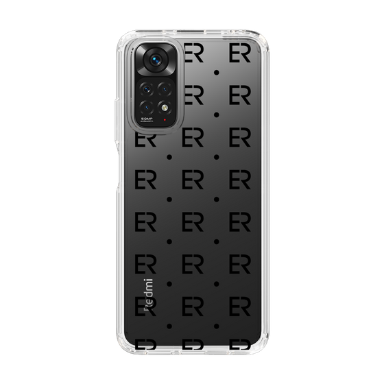 Slim Protection Case［ EVRIS - Monogram - Black ］
