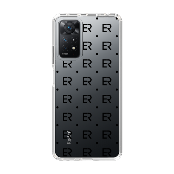 Slim Protection Case［ EVRIS - Monogram - Black ］
