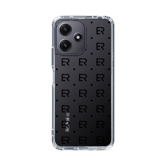 Slim Protection Case［ EVRIS - Monogram - Black ］