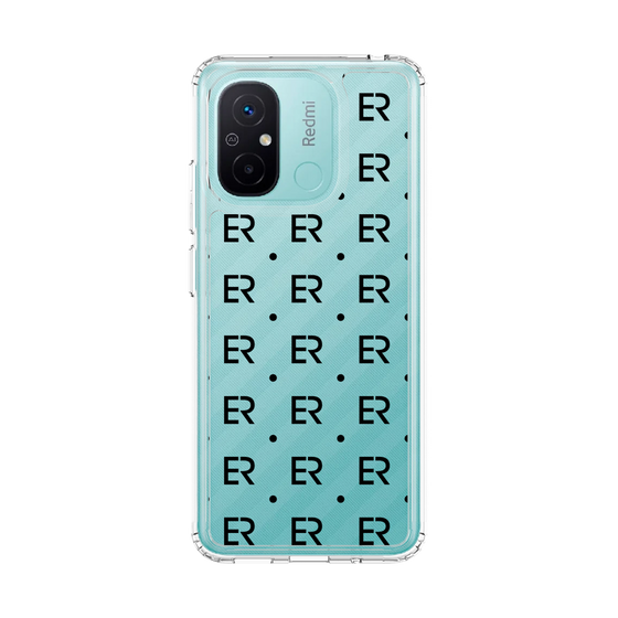 Slim Protection Case［ EVRIS - Monogram - Black ］