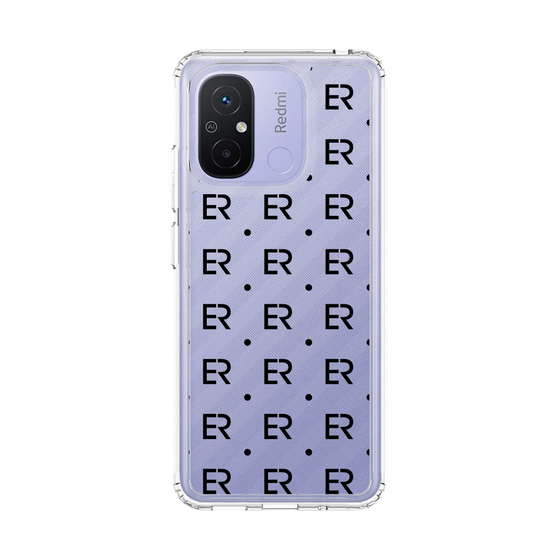 Slim Protection Case［ EVRIS - Monogram - Black ］
