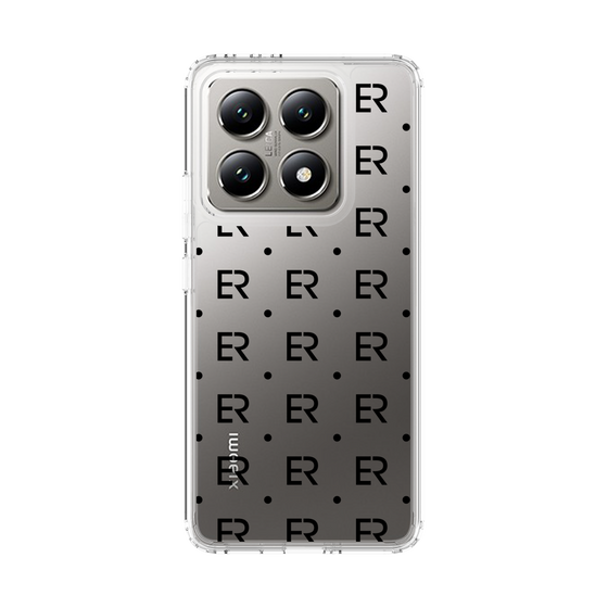 Slim Protection Case［ EVRIS - Monogram - Black ］