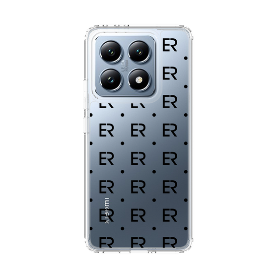 Slim Protection Case［ EVRIS - Monogram - Black ］