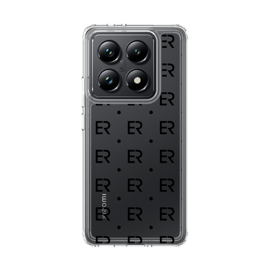Slim Protection Case［ EVRIS - Monogram - Black ］