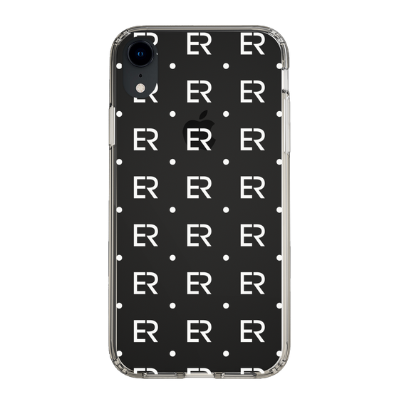 Slim Protection Case［ EVRIS - Monogram - White ］