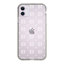 Slim Protection Case［ EVRIS - Monogram - White ］