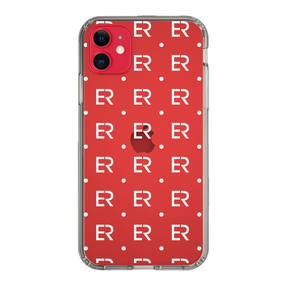 Slim Protection Case［ EVRIS - Monogram - White ］