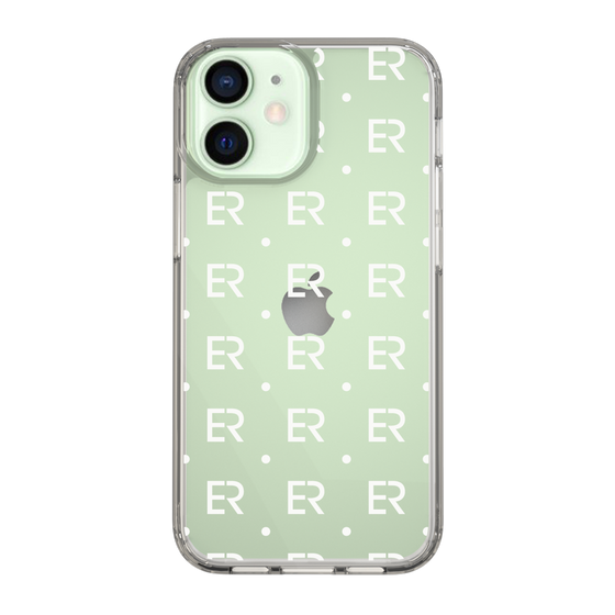 Slim Protection Case［ EVRIS - Monogram - White ］