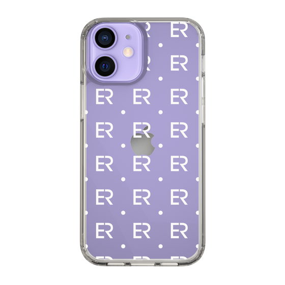 Slim Protection Case［ EVRIS - Monogram - White ］