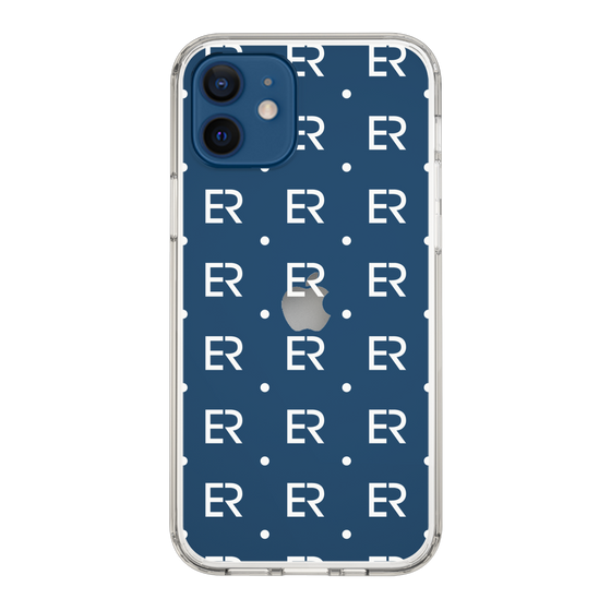 Slim Protection Case［ EVRIS - Monogram - White ］