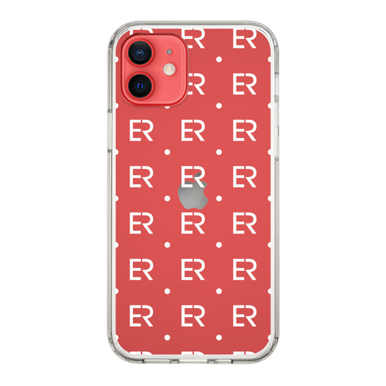 Slim Protection Case［ EVRIS - Monogram - White ］