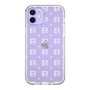 Slim Protection Case［ EVRIS - Monogram - White ］