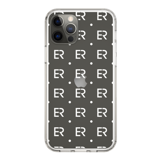 Slim Protection Case［ EVRIS - Monogram - White ］