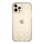 Slim Protection Case［ EVRIS - Monogram - White ］
