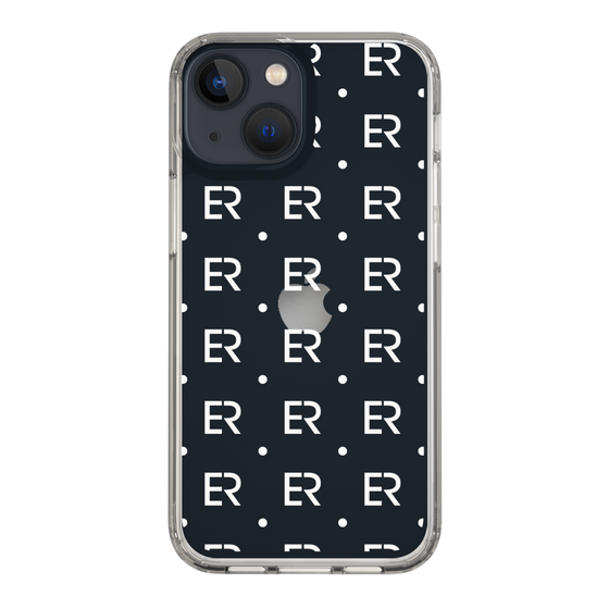 Slim Protection Case［ EVRIS - Monogram - White ］