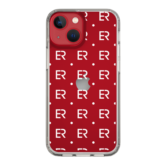 Slim Protection Case［ EVRIS - Monogram - White ］