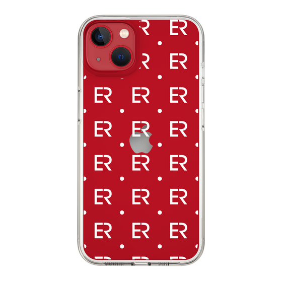 Slim Protection Case［ EVRIS - Monogram - White ］