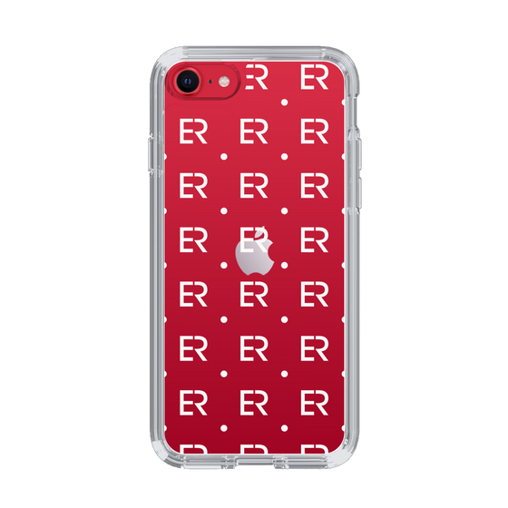 Slim Protection Case［ EVRIS - Monogram - White ］