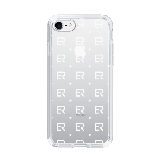 Slim Protection Case［ EVRIS - Monogram - White ］