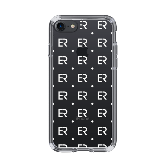 Slim Protection Case［ EVRIS - Monogram - White ］
