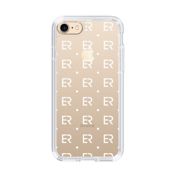 Slim Protection Case［ EVRIS - Monogram - White ］