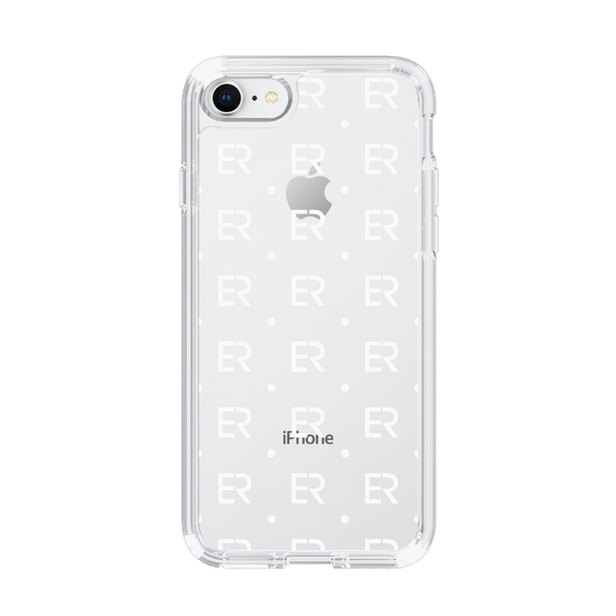 Slim Protection Case［ EVRIS - Monogram - White ］