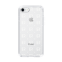 Slim Protection Case［ EVRIS - Monogram - White ］