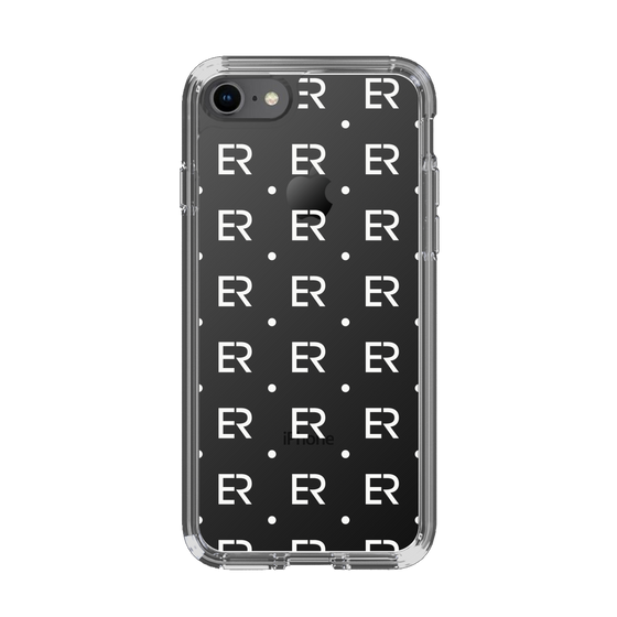Slim Protection Case［ EVRIS - Monogram - White ］