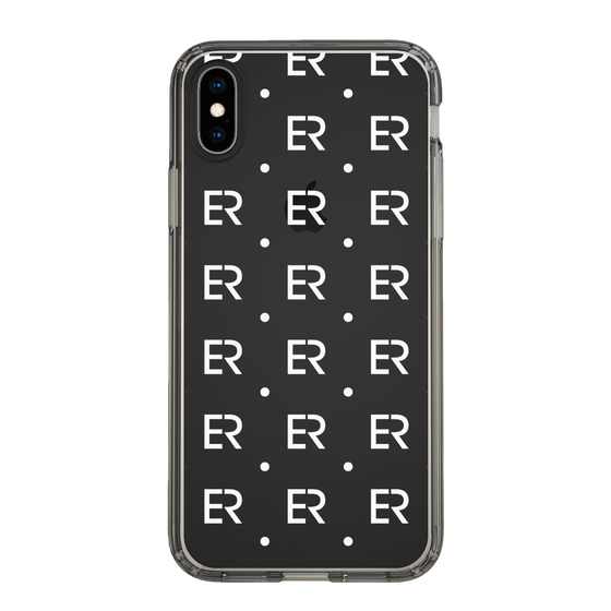 Slim Protection Case［ EVRIS - Monogram - White ］
