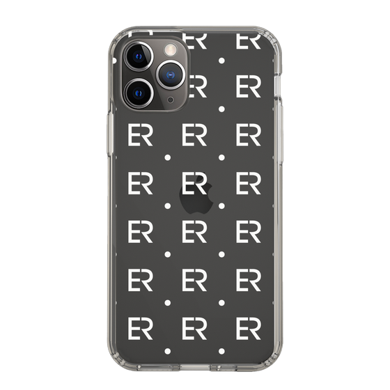 Slim Protection Case［ EVRIS - Monogram - White ］