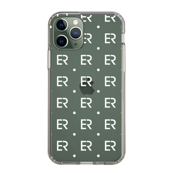 Slim Protection Case［ EVRIS - Monogram - White ］