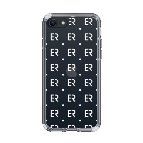 Slim Protection Case［ EVRIS - Monogram - White ］