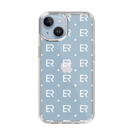 Slim Protection Case［ EVRIS - Monogram - White ］