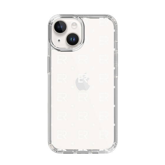 Slim Protection Case［ EVRIS - Monogram - White ］